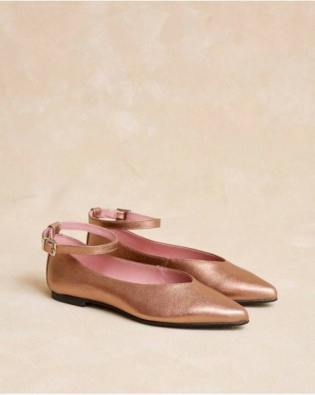 Polín Et Moi Rose Footwear Mary Jane Carmina Bracelet Women