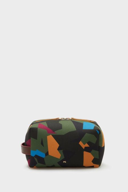 Pouches And Wash Bags Camouflage Neoprene Cube Wash Bag Multicolor Purificacion Garci Men
