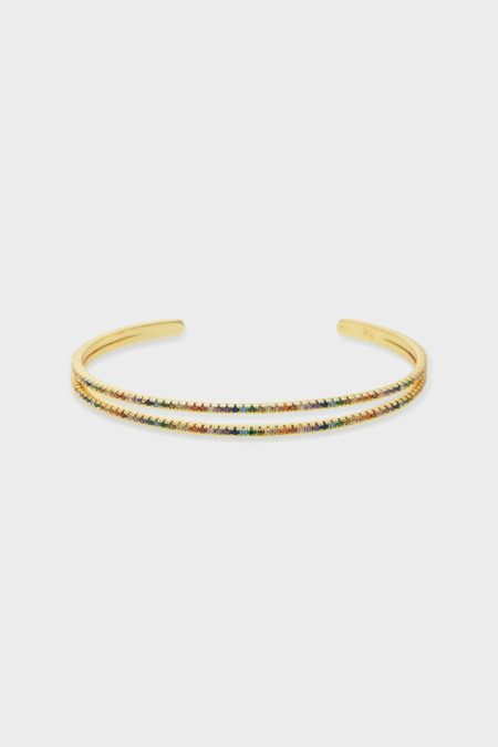 Purificacion Garci Bracelets Gold/Multicolor Radiant Bracelet Women