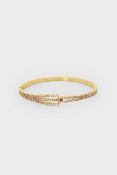 Purificacion Garci Bracelets Women Gold/Crystal Radiant Bracelet