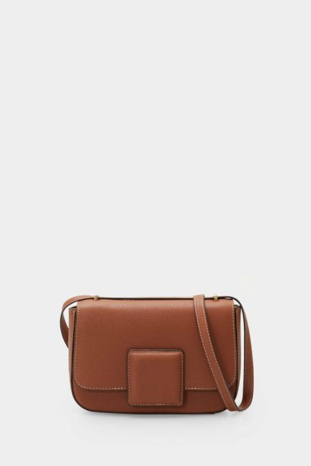 Purificacion Garci Brown Women Crossbody Bags Domino Crossbody Bag