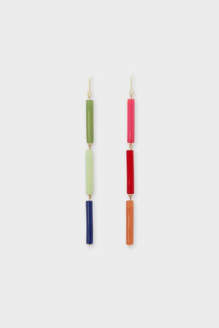 Purificacion Garci Confetti Drop Earrings Fun Women Multicolor