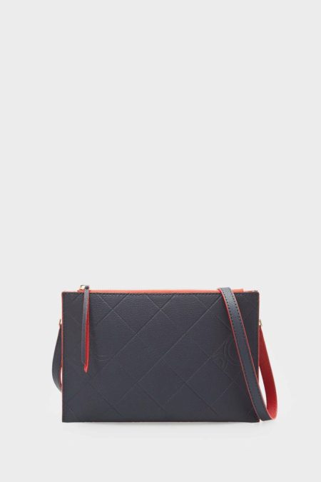 Purificacion Garci Crossbody Bags Navy Tandem Cross Body Bag Women