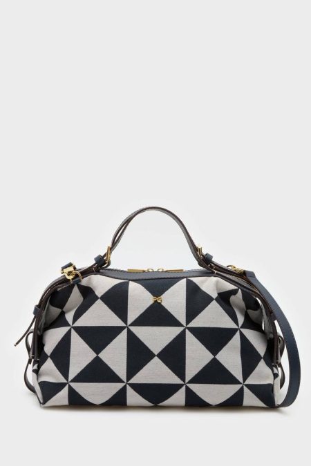 Purificacion Garci Handbags Navy Women Purigami Handbag