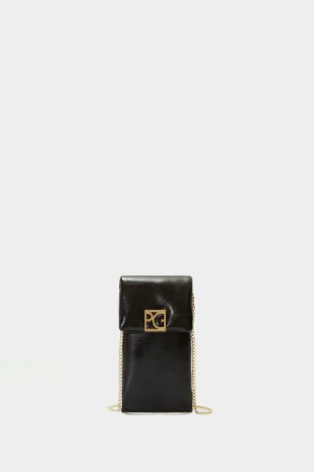 Purificacion Garci Large Wallets Black Homenaje Acolchado Mini Cross Body Bag Women