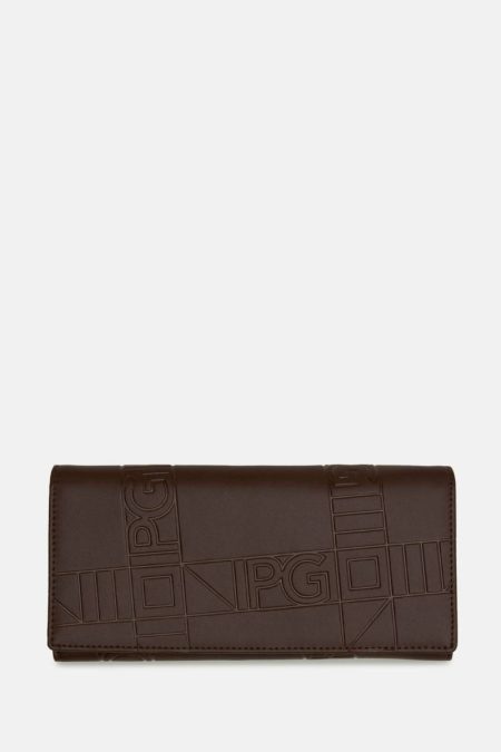 Purificacion Garci Large Wallets Women Soho American Wallet With Detachable Coin Purse Brown