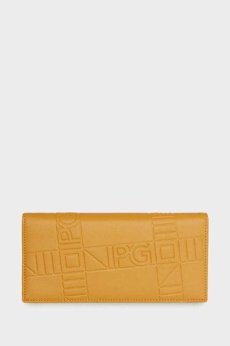 Purificacion Garci Large Wallets Women Yellow Soho American Wallet