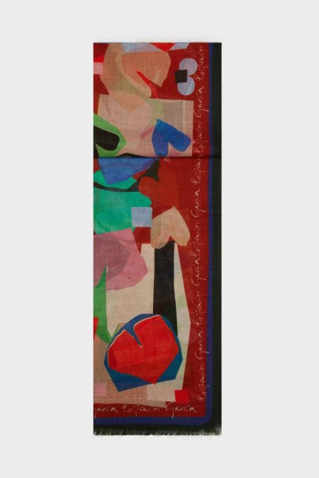 Purificacion Garci Multicolor Women Scarves Lovers Wool Scarf