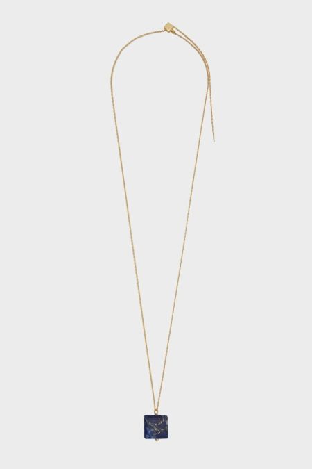 Purificacion Garci Necklaces Cubo Necklace Blue Women