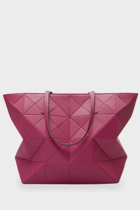 Purificacion Garci Origami Zipped Shoulder Bag Women Magenta Shoulder Bags
