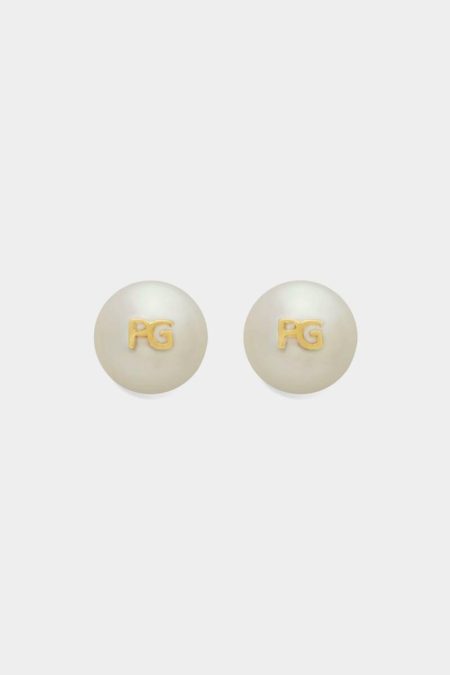 Purificacion Garci Pearl Biwa Earrings Women White/Gold