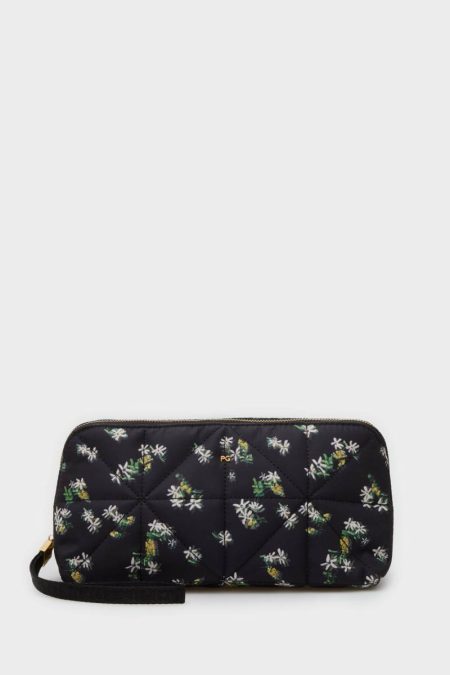 Purificacion Garci Pouches And Wash Bags Black Women Nylon Wash Bag