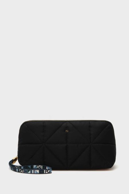 Purificacion Garci Pouches And Wash Bags Women Nylon Wash Bag Black
