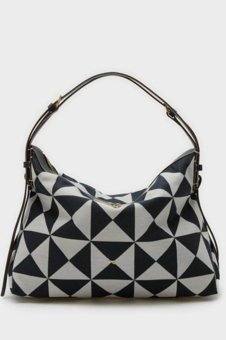 Purificacion Garci Shoulder Bags Women Purigami Shoulder Bag Navy