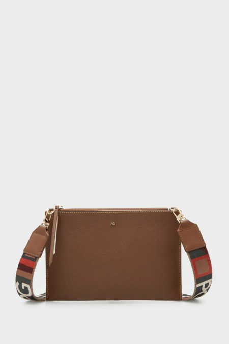Purificacion Garci Women Brown Crossbody Bags Tandem Cross Body Bag