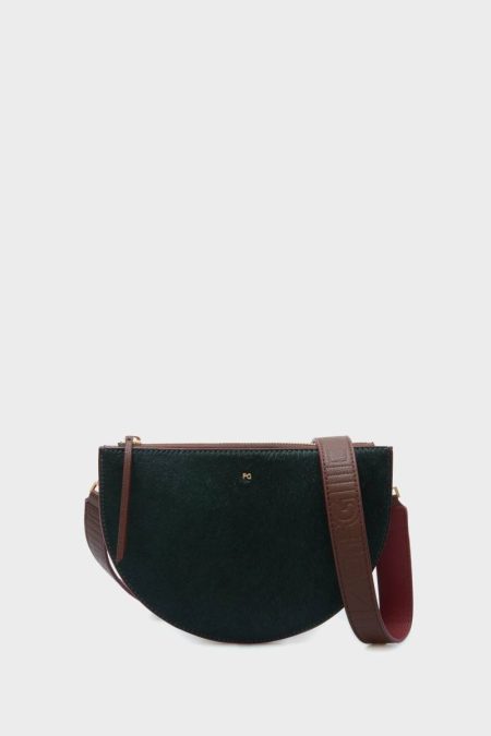 Purificacion Garci Women Crossbody Bags Tándem Crossbody Bag British Green