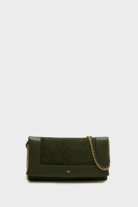 Purificacion Garci Women Duplo Crossbody Bag Crossbody Bags Light Khaki Green