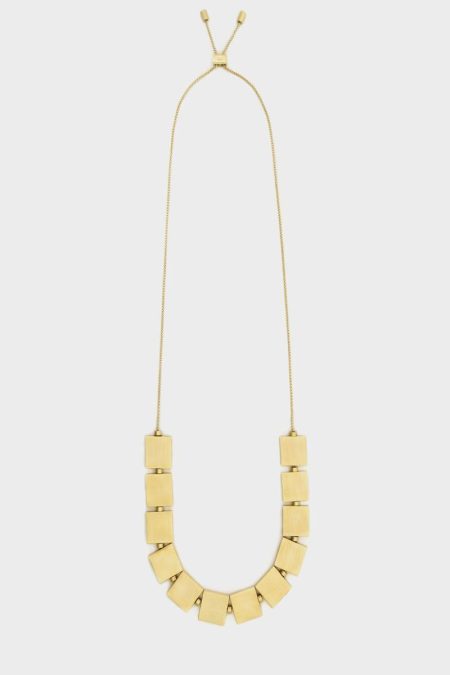 Purificacion Garci Women Gold Necklaces Cubos Necklace