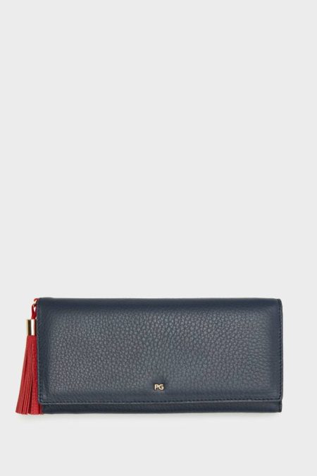 Purificacion Garci Women Large Wallets Samburu American Wallet Atlantic Blue