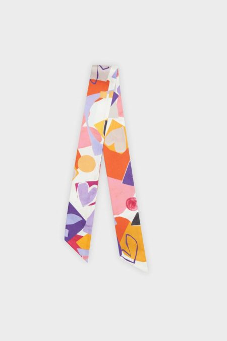 Purificacion Garci Women Scarves Multicolor Lovers Silk Skinny
