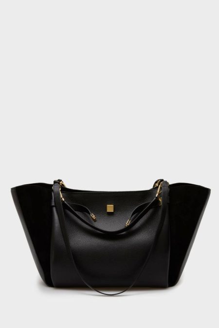 Purificacion Garci Women Shoulder Bags La Gran Manzana Shoulder Bag Black