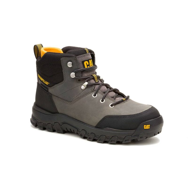Quiet Shade Boots Cat Men's Threshold Rebound Hiker Waterproof Steel Toe Work Boot Men - Image 2