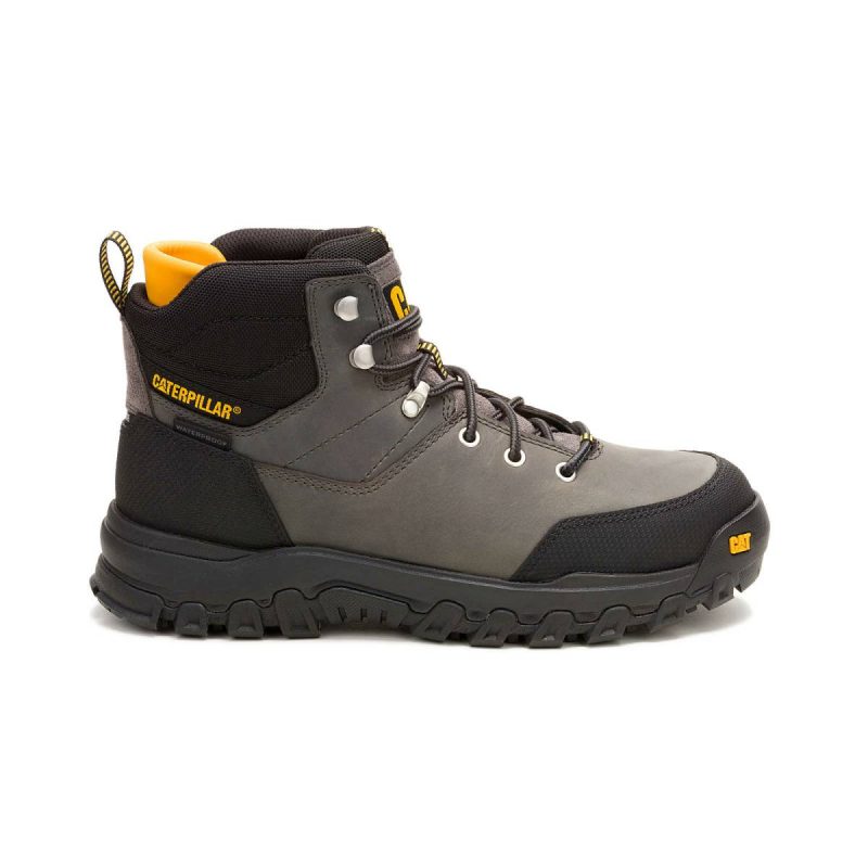 Quiet Shade Boots Cat Men's Threshold Rebound Hiker Waterproof Steel Toe Work Boot Men