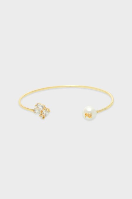 Radiant Pearl Cuff Purificacion Garci Gold Women Pearl