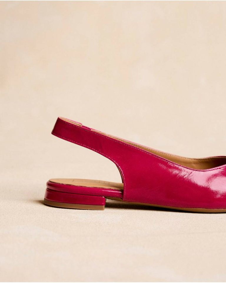 Raspberry Flats Women Ballet Flats Slingback Olethea Polín Et Moi - Image 4