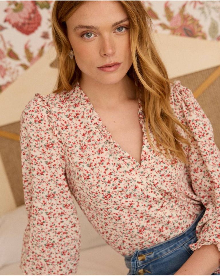 Raw Efra Print Blouse Polín Et Moi Blouses And Shirts Women - Image 3
