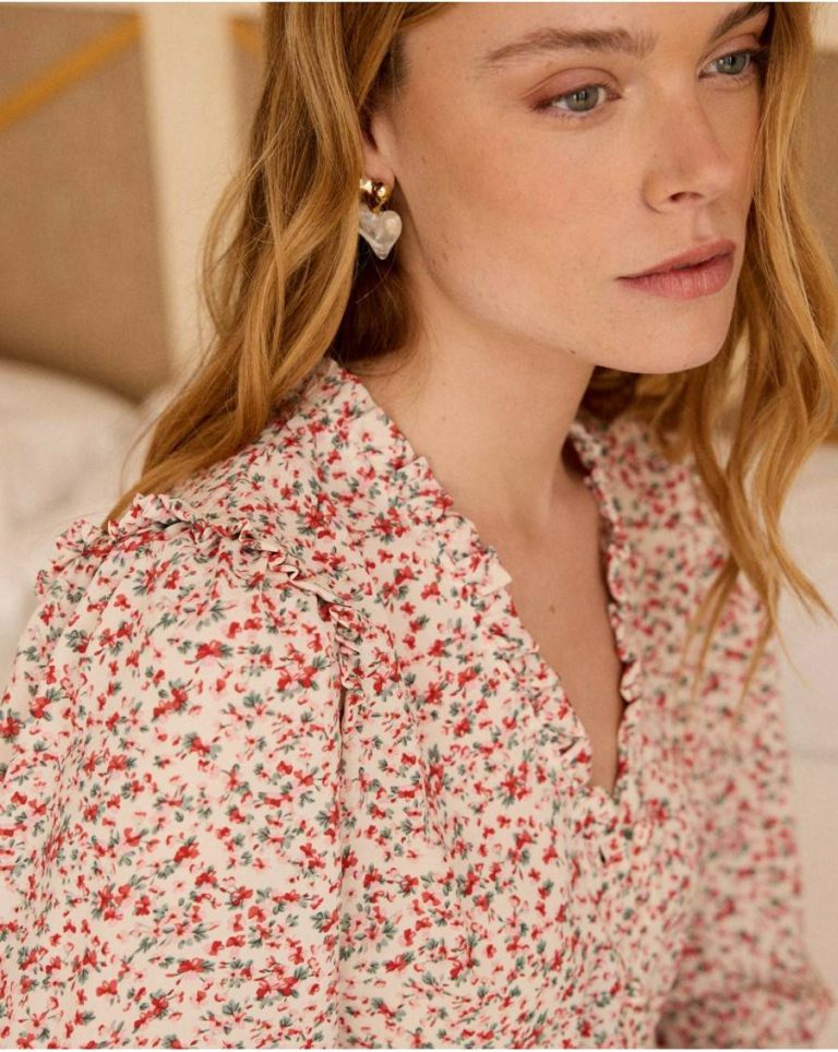 Raw Efra Print Blouse Polín Et Moi Blouses And Shirts Women - Image 5