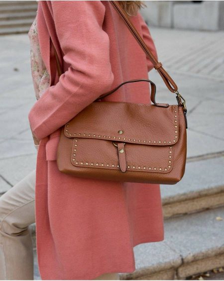Rectagu Crossbody Bag Leather Polín Et Moi Other Women