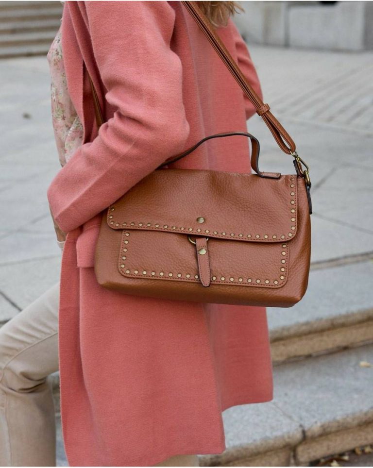 Rectagu Crossbody Bag Leather Polín Et Moi Other Women
