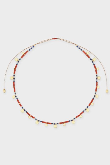 Red/Multicolour Women Purificacion Garci Necklaces Summer Bonds Necklace