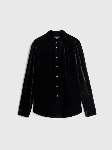 Shirts John Varvatos Black Men Batik Shirt