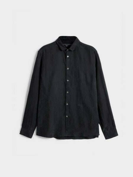 Shirts John Varvatos Men Black Orchard Shirt