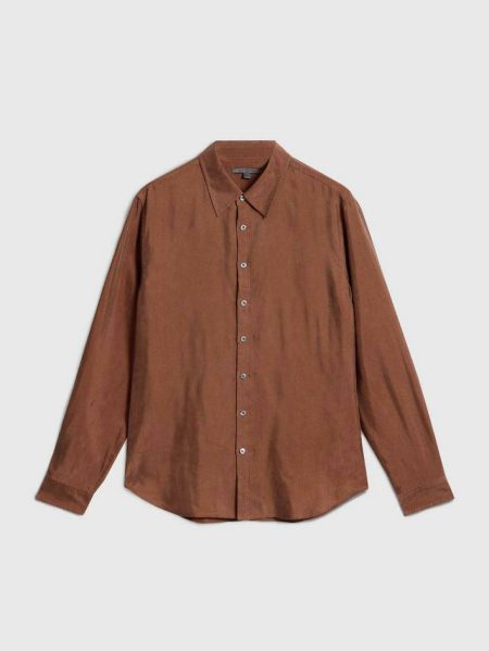 Shirts Men John Varvatos Hazelnut Martin Shirt