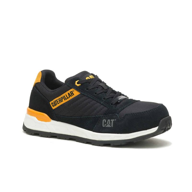 Shoes Black/Cat Yellow Cat Women Women's Venward Composite Toe Work Shoe - Image 2