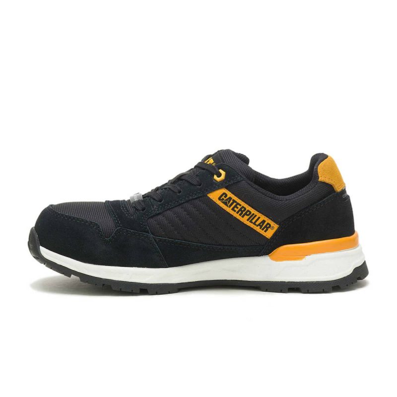 Shoes Black/Cat Yellow Cat Women Women's Venward Composite Toe Work Shoe - Image 4