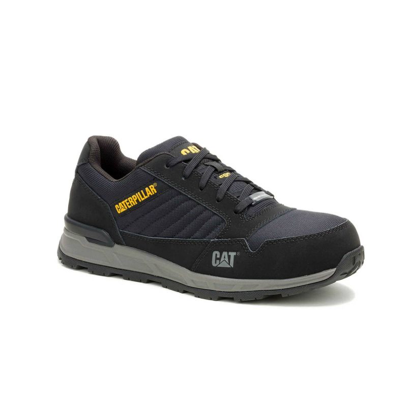 Shoes Black Men's Venward Composite Toe Static Dissipative Work Shoe Cat Men - Image 2