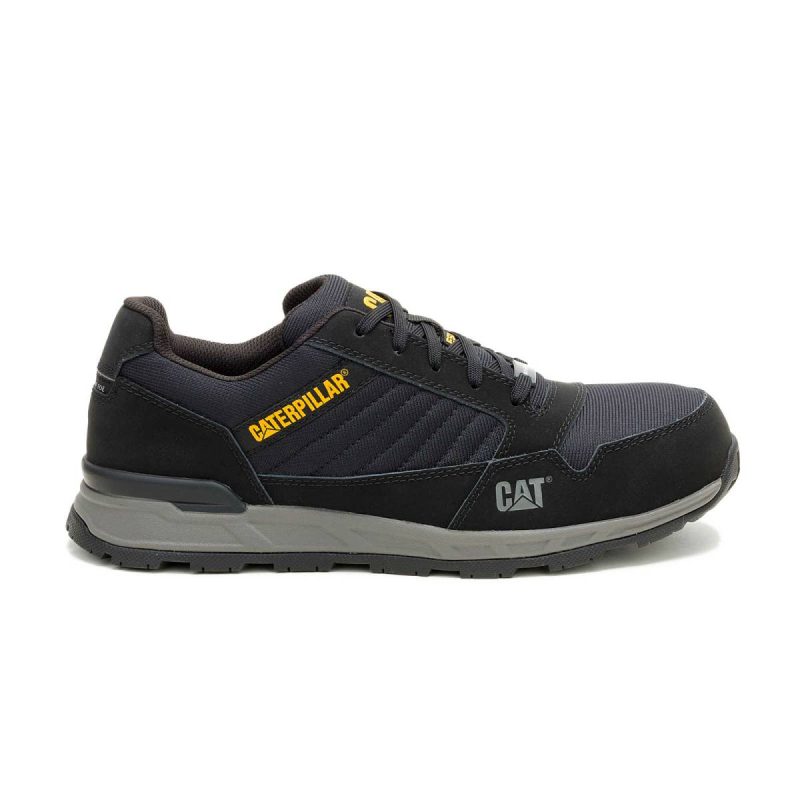 Shoes Black Men's Venward Composite Toe Static Dissipative Work Shoe Cat Men