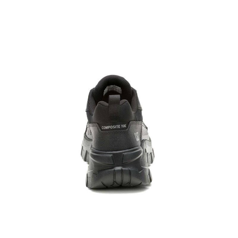 Shoes Men Cat Black Invader Sport Lo Composite Toe Work Shoe - Image 5