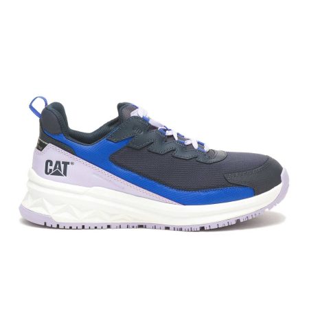 Shoes Women's Streamline Runner Carbon Composite Toe Static Dissipative Work Shoe Total Eclipse Cat Women