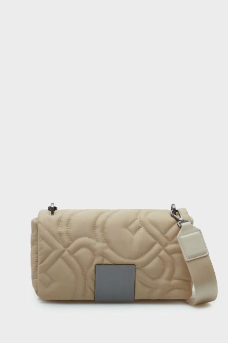 Shoulder Bags Homenaje Acolchado Crossbody Bag Women Purificacion Garci Gardenia