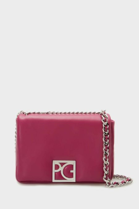Shoulder Bags Homenaje Acolchado Shoulder Bag Pink Women Purificacion Garci
