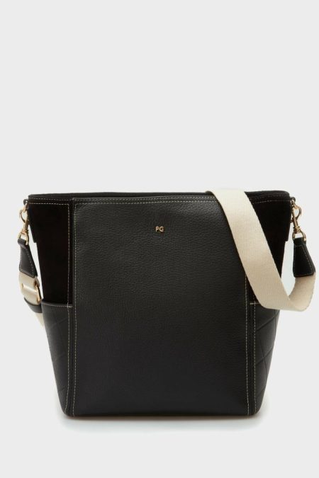 Shoulder Bags Purificacion Garci Women Black Combinación Única Shoulder Bag