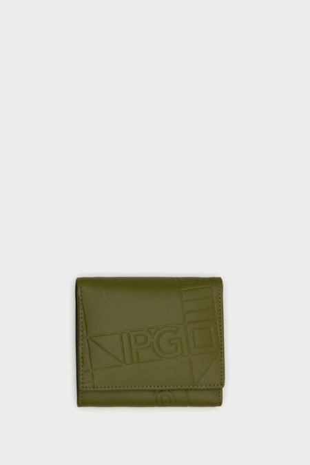 Small Wallets Soho Fold Over Wallet Khaki Purificacion Garci Women