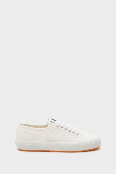 Sneakers Men Purificacion Garci Gambito Canvas Sneakers White