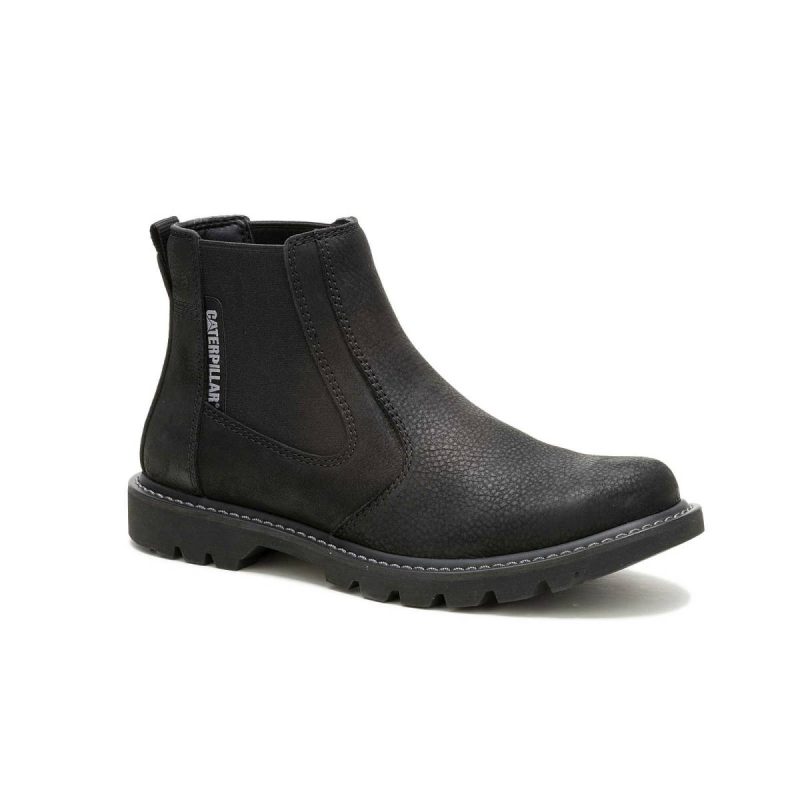 Soft Toe Cat Men Black Men's Colorado 2.0 Chelsea Boot - Image 2
