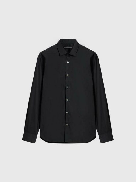 Stella Dress Shirt Black John Varvatos Men Shirts